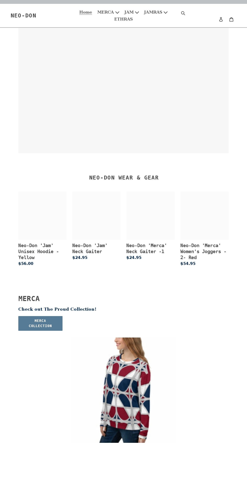 neo-don.com shopify website screenshot