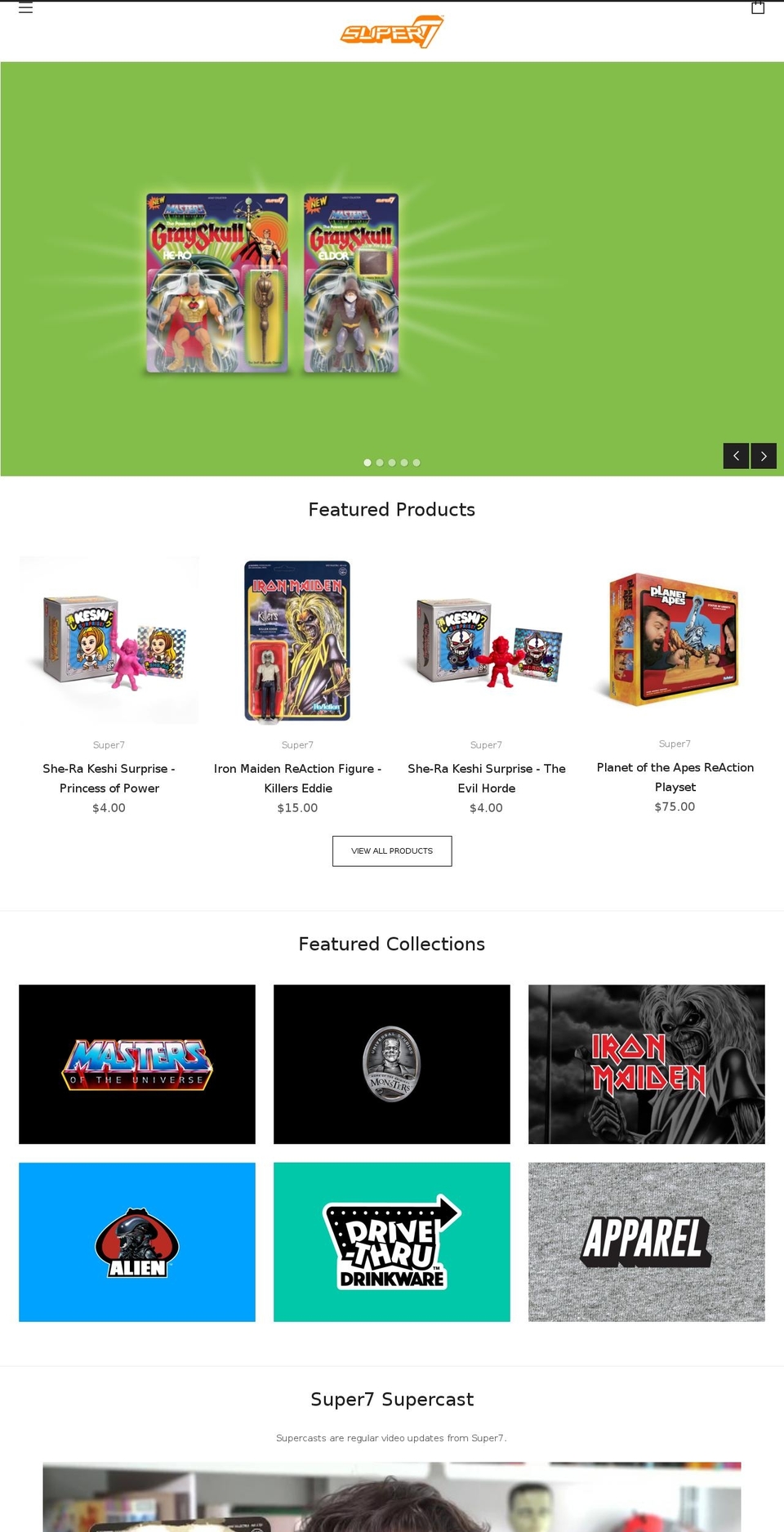 neo-kaijuproject.com — Shopify storefront screenshot
