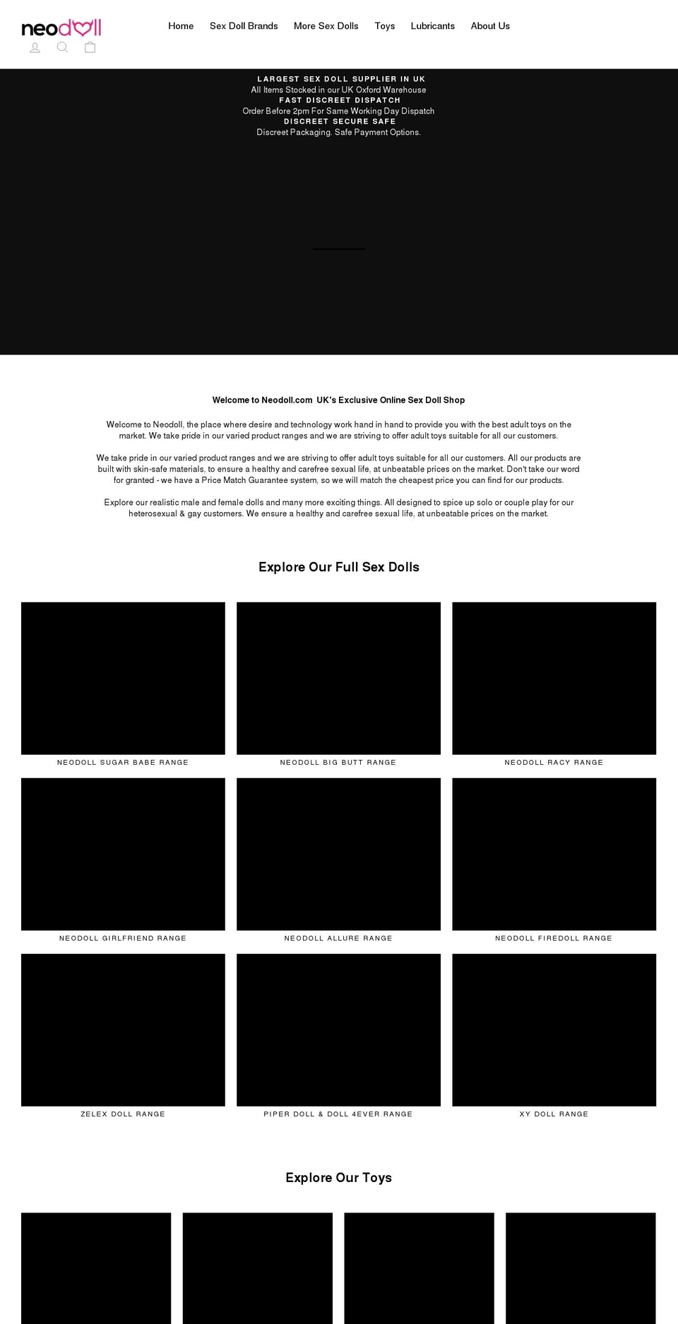 neodoll.com shopify website screenshot