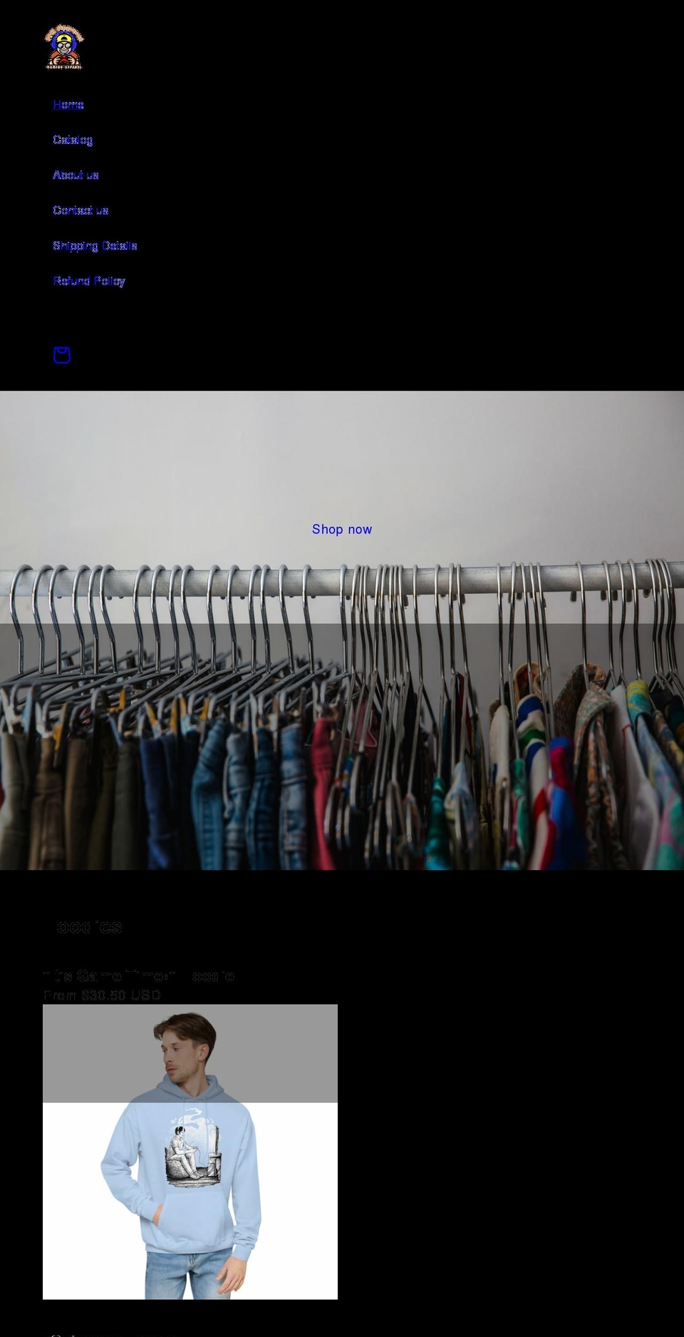 neogenapparel.shop shopify website screenshot