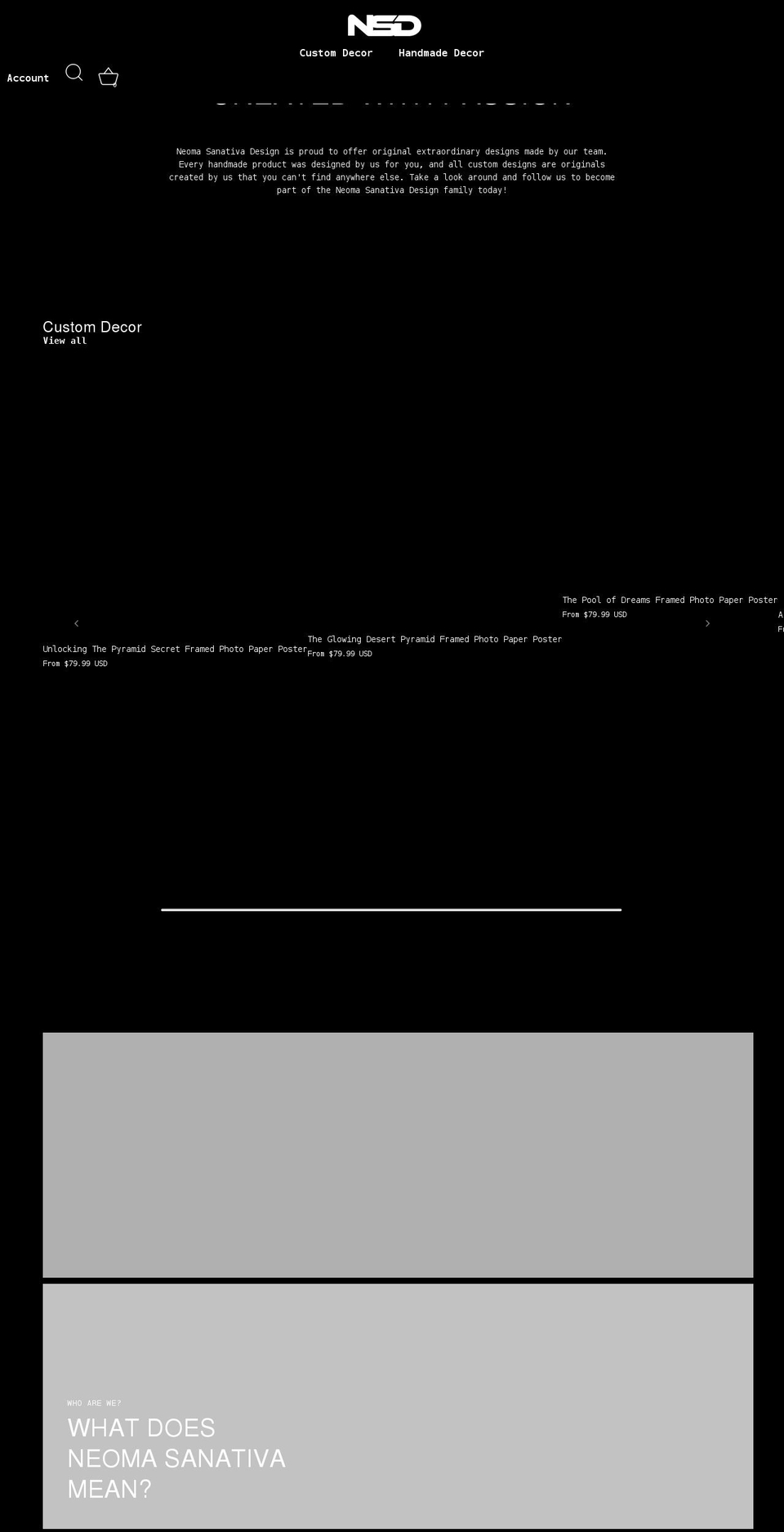neomasanativa.com shopify website screenshot