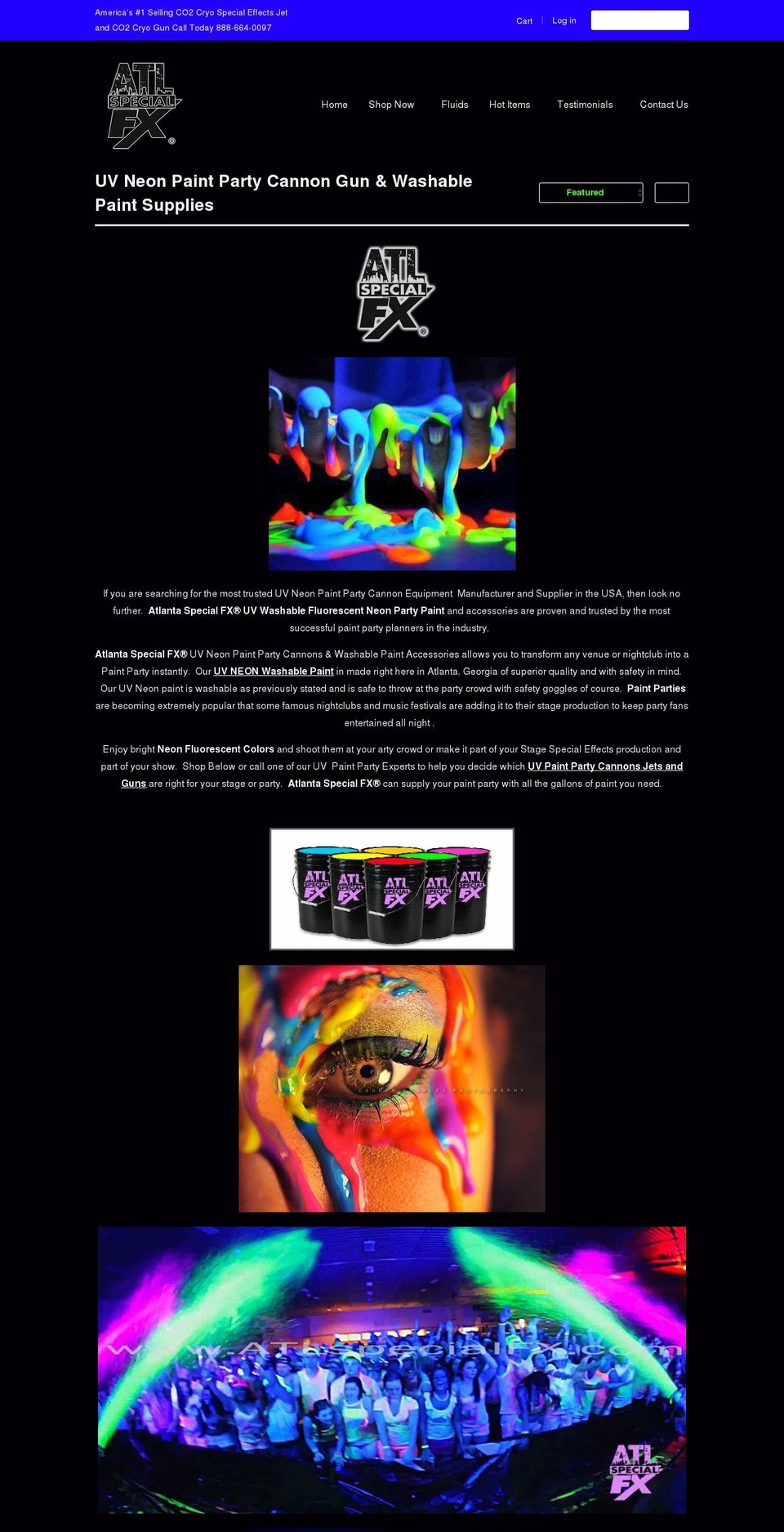 neon1x.com — Shopify storefront screenshot