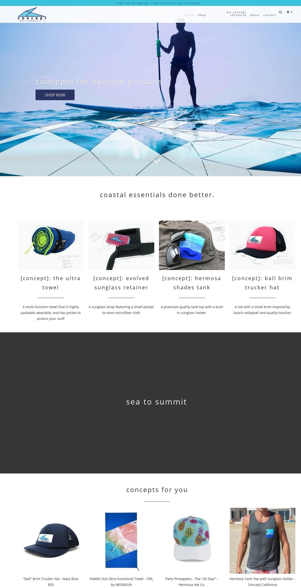 neonsun.co shopify website screenshot