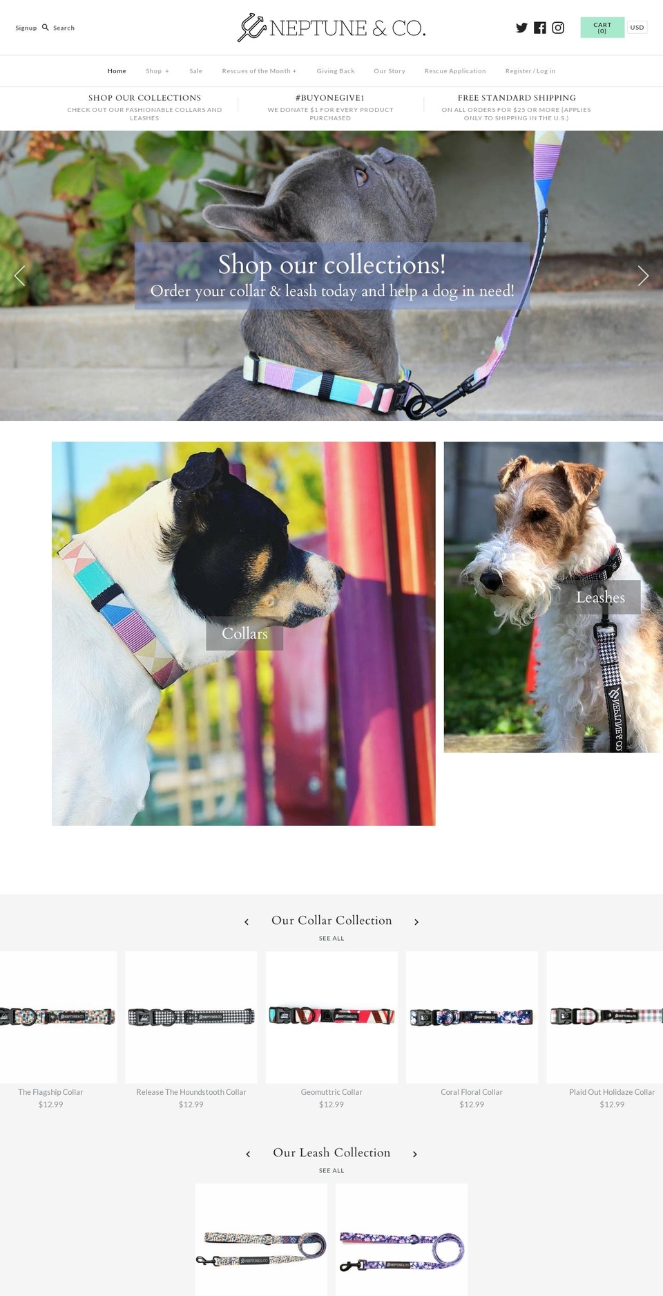 neptunenco.com shopify website screenshot