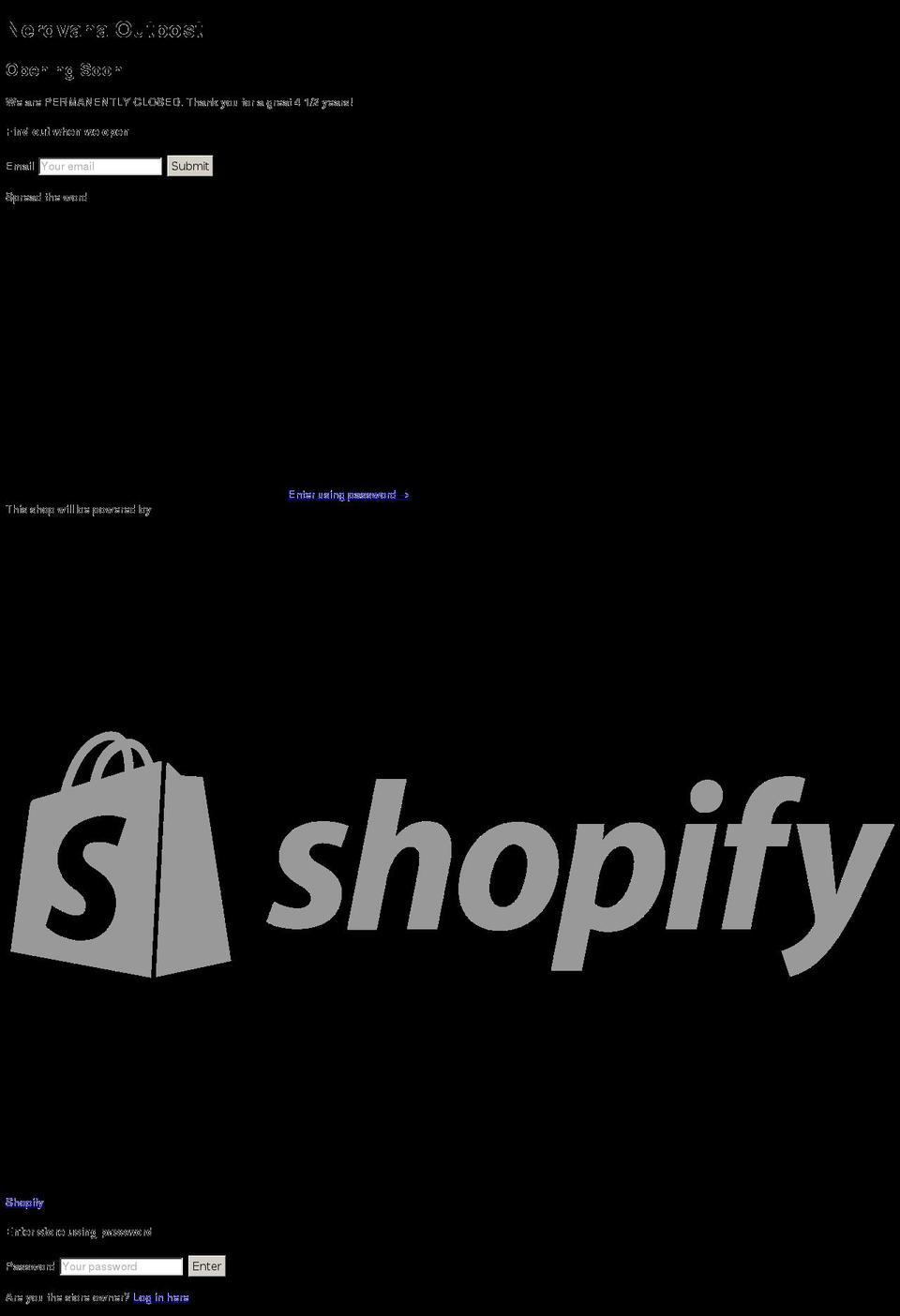 Dev by Vasta  Super Theme BV Shopify theme site example nerdvanaoutpost.com