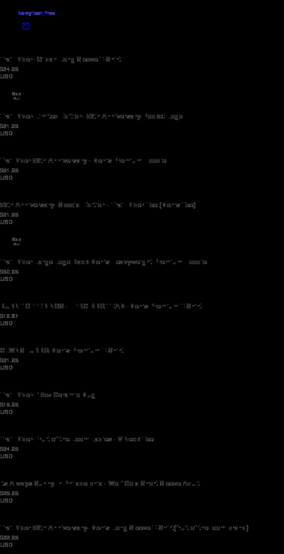 nerdytechpros.com shopify website screenshot