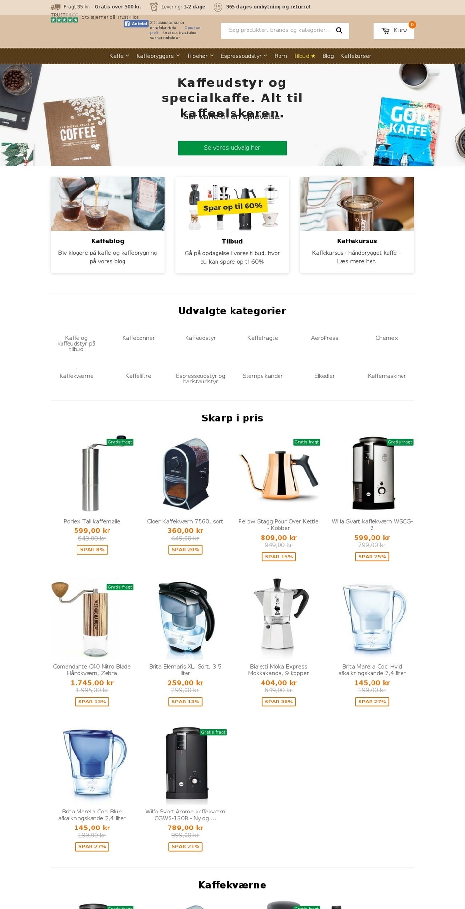 nespresso-caribbean.com — Shopify storefront screenshot