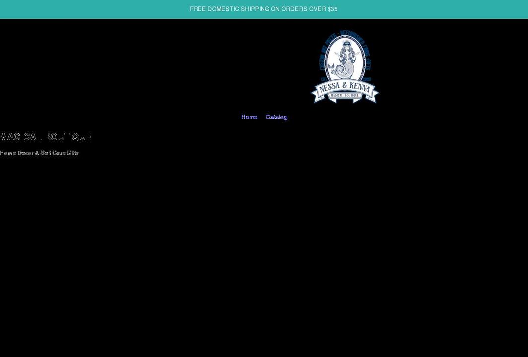 nessakenna.com shopify website screenshot