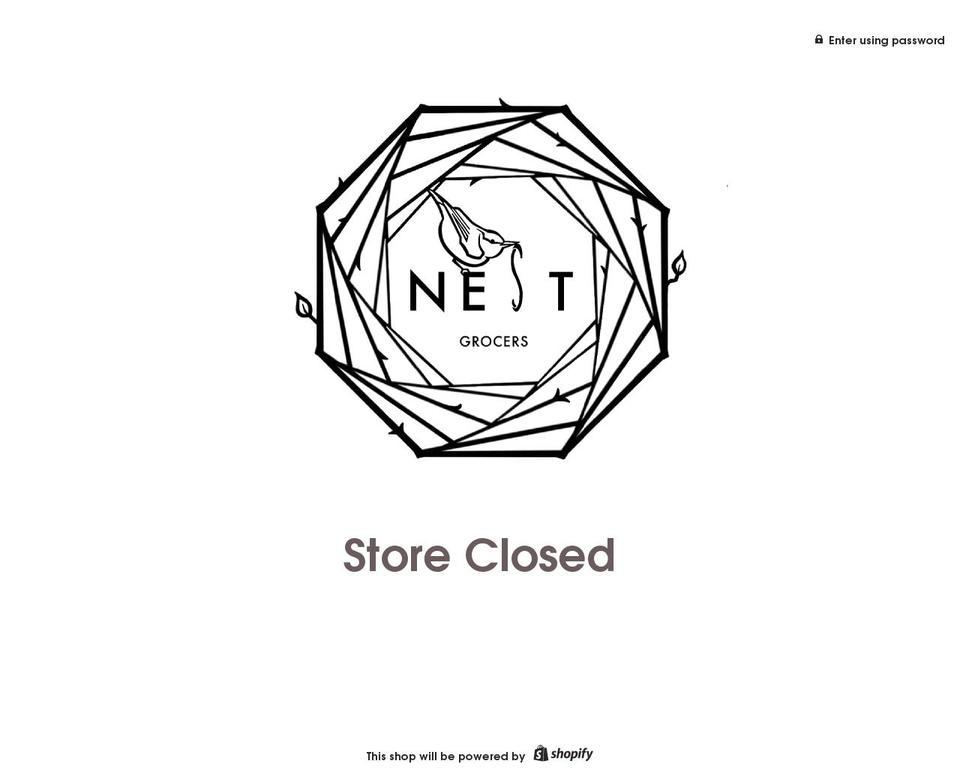 nestgrocers.ca shopify website screenshot