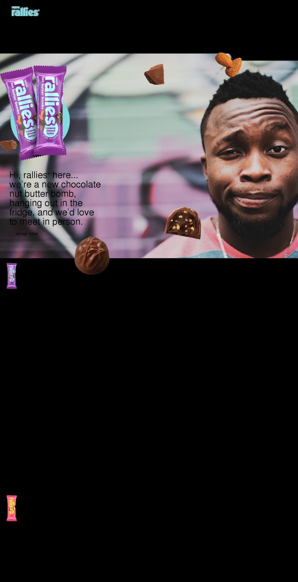 nestlerallies.com shopify website screenshot