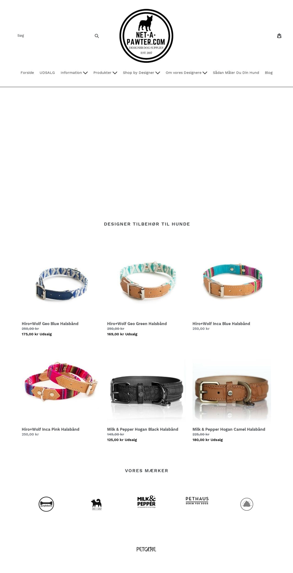 net-a-pawter.com — Shopify storefront screenshot