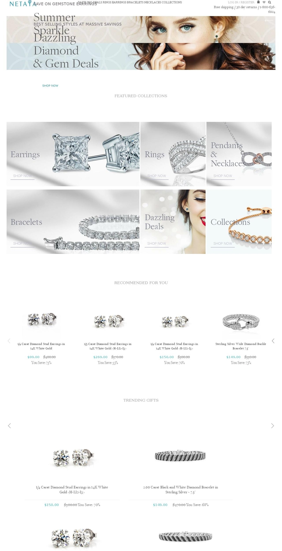 07-12-18 - Checkout Update Shopify theme site example netayajewelry.net