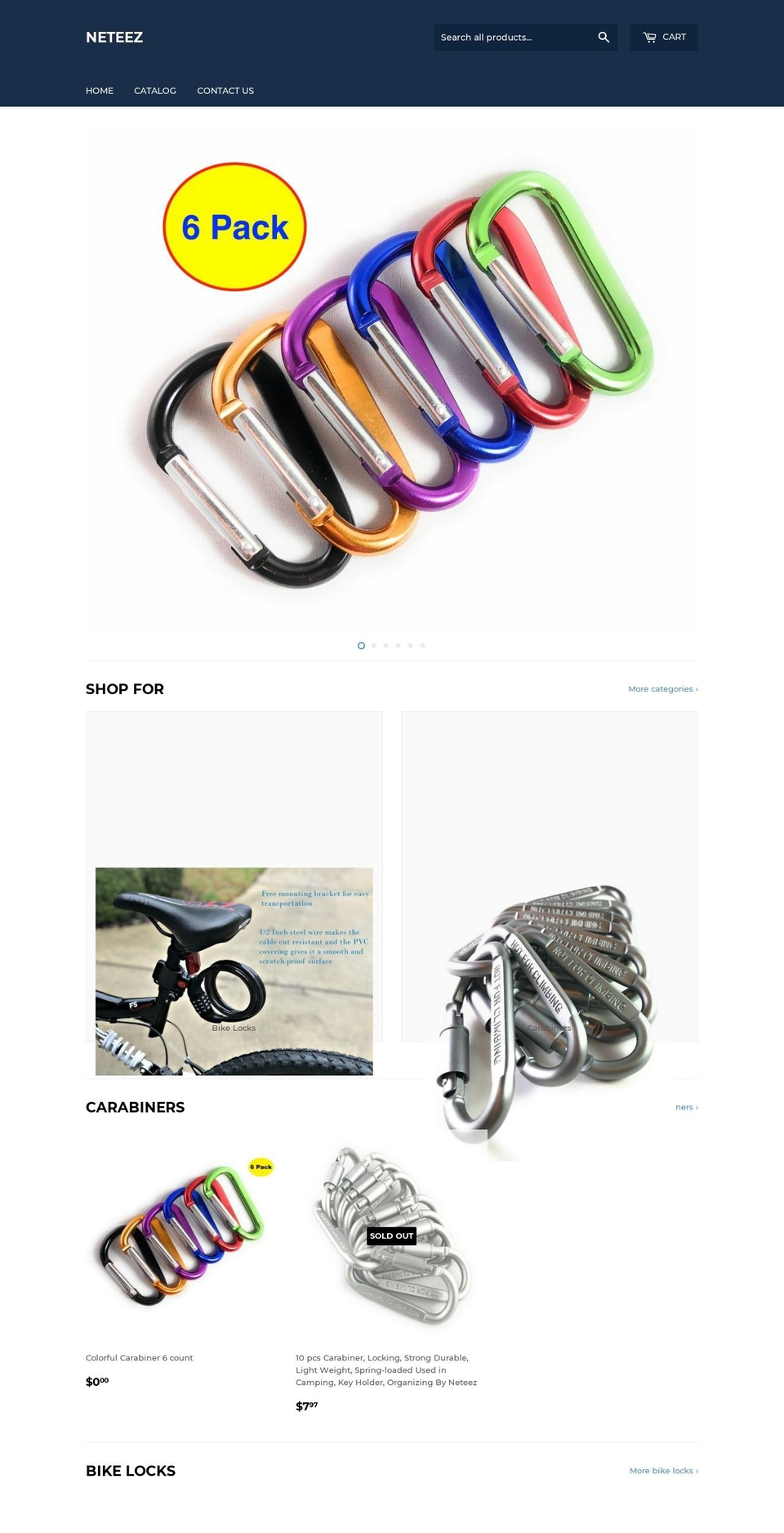 neteez.com — Shopify storefront screenshot