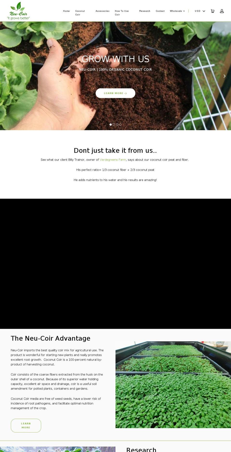 neucoir.com — Shopify storefront screenshot