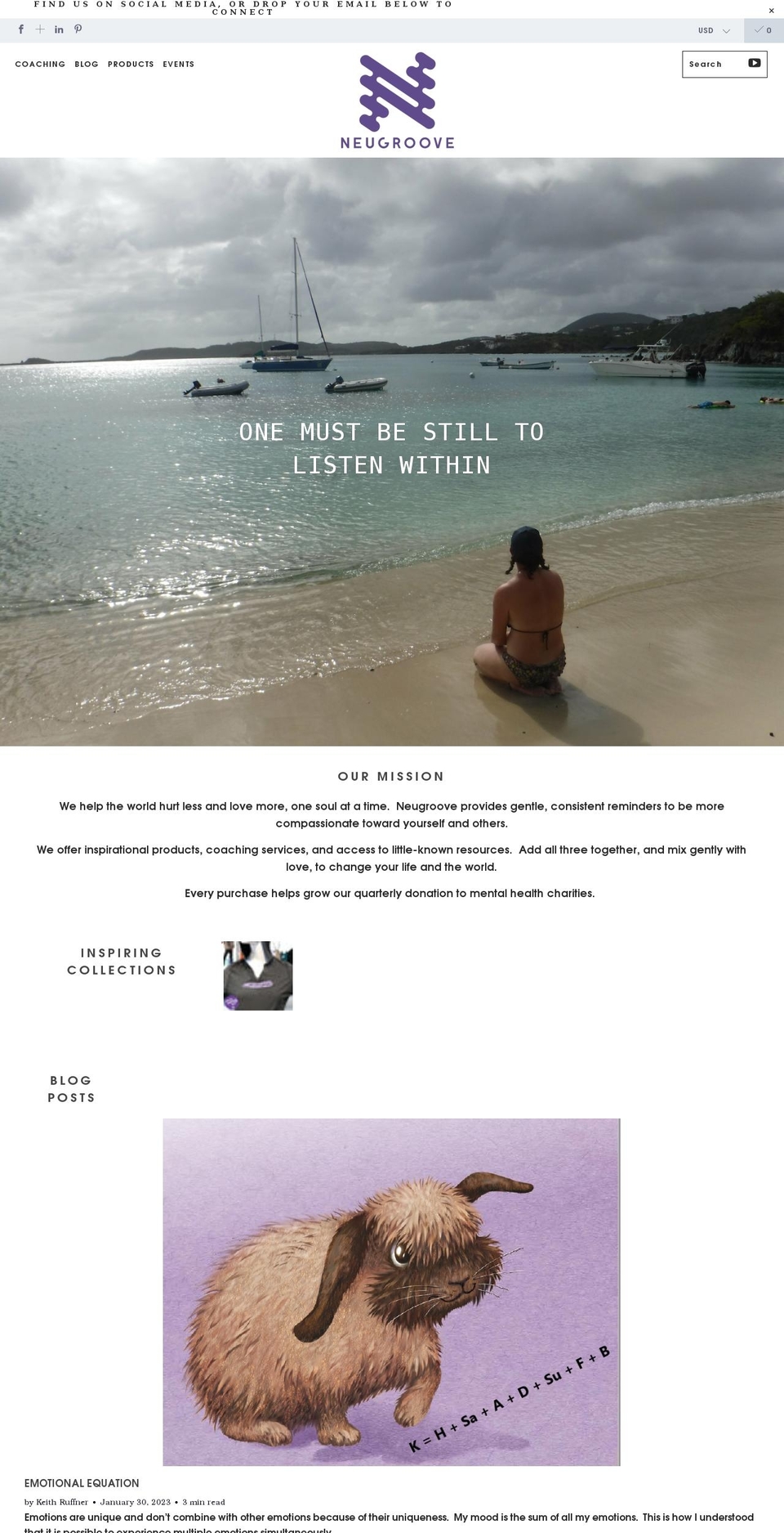 neugroove.com shopify website screenshot