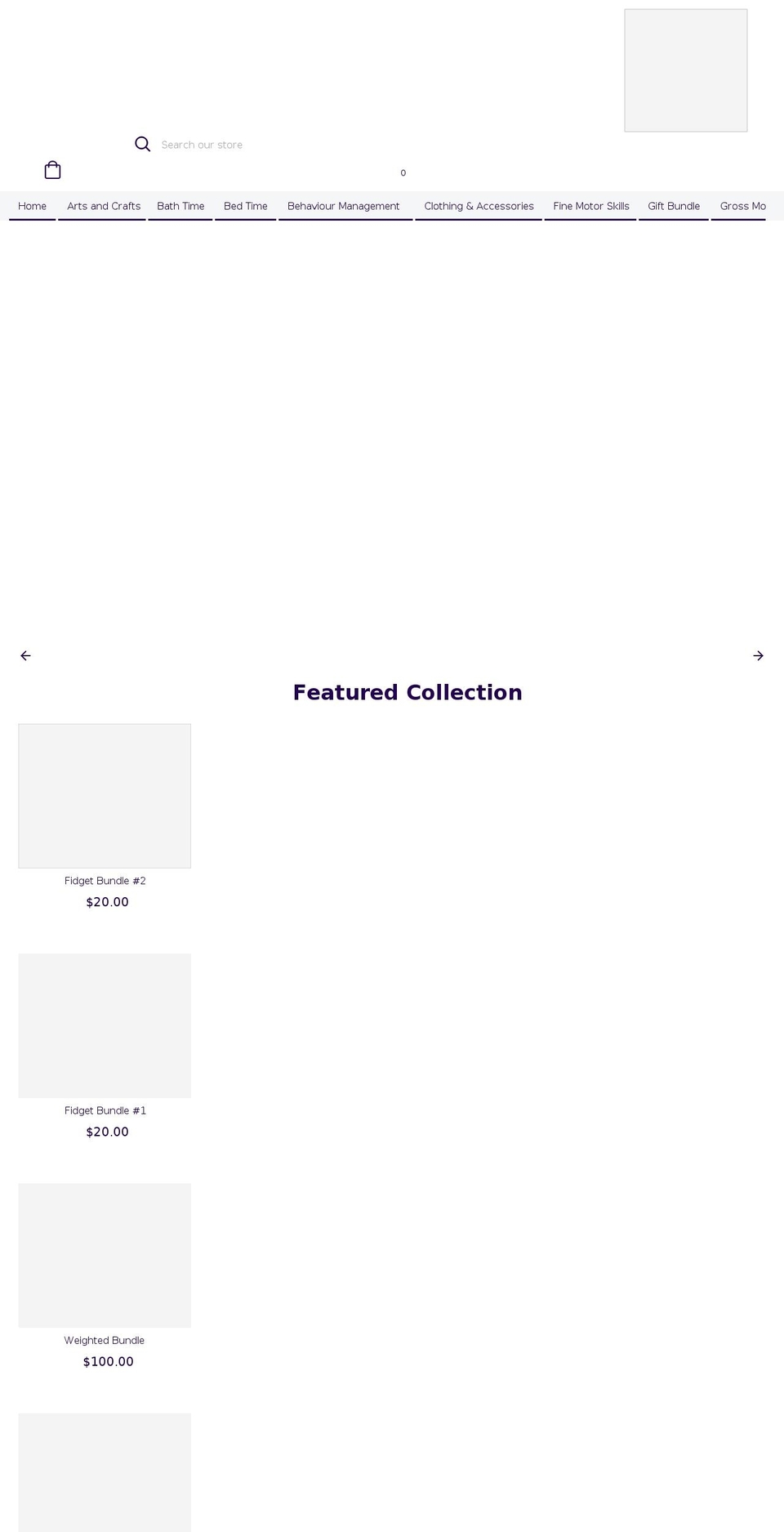 neurodiversities.com shopify website screenshot