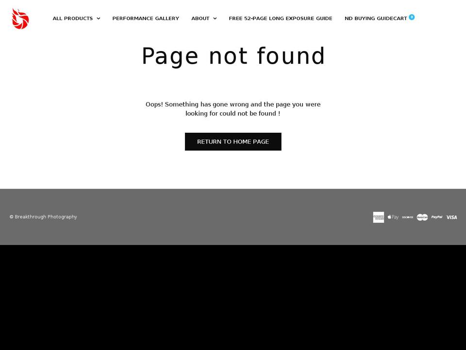 neutraldensityguide.com — Shopify storefront screenshot
