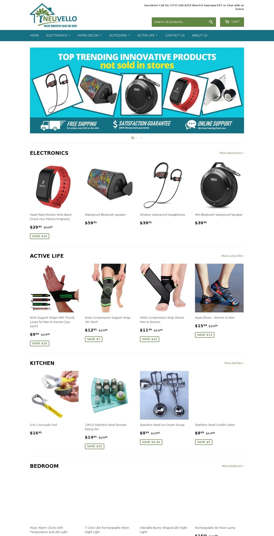 neuvello.com — Shopify storefront screenshot