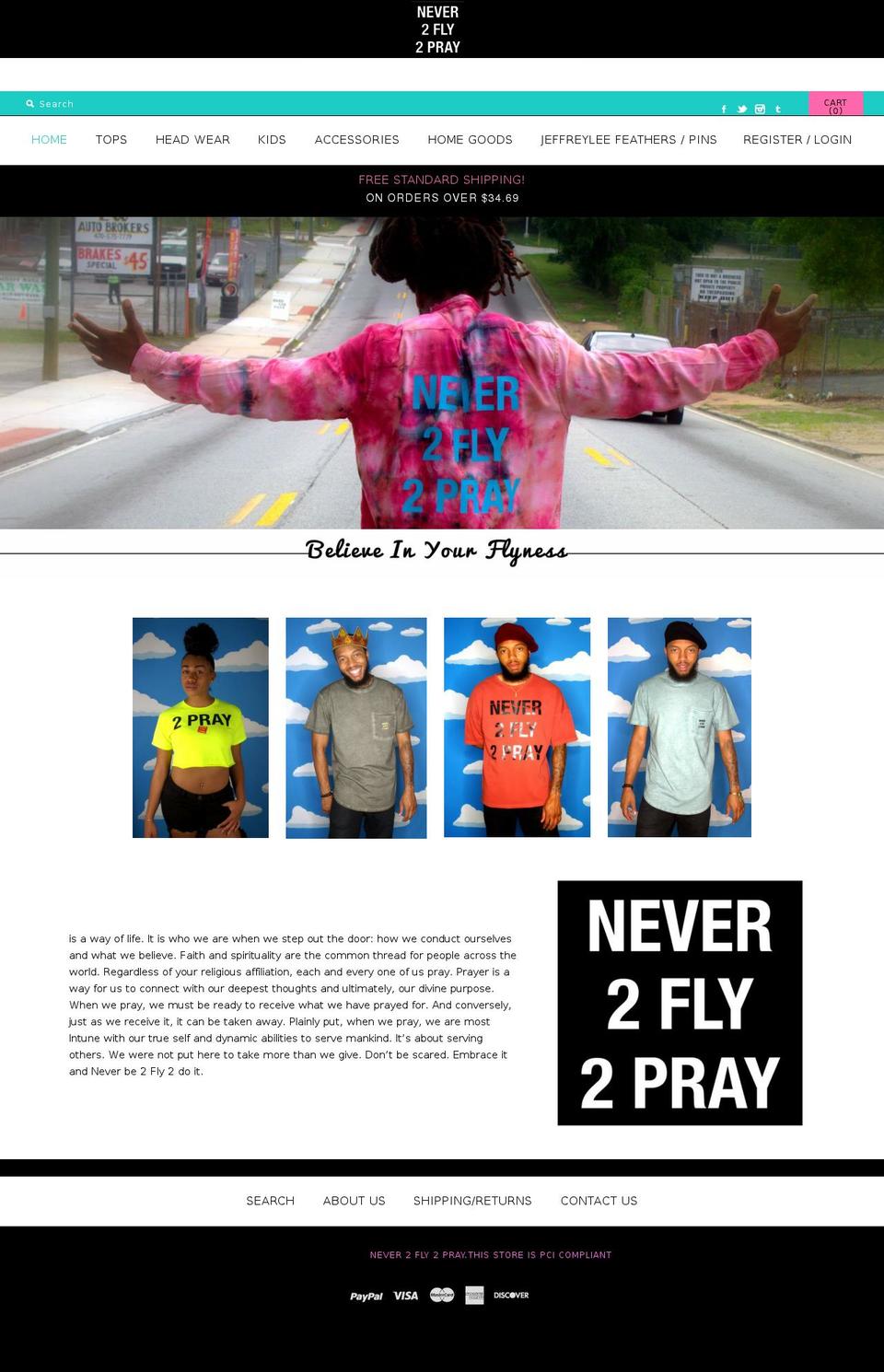 hdwater-myshopify-com-hdw Shopify theme site example never2fly2pray.com