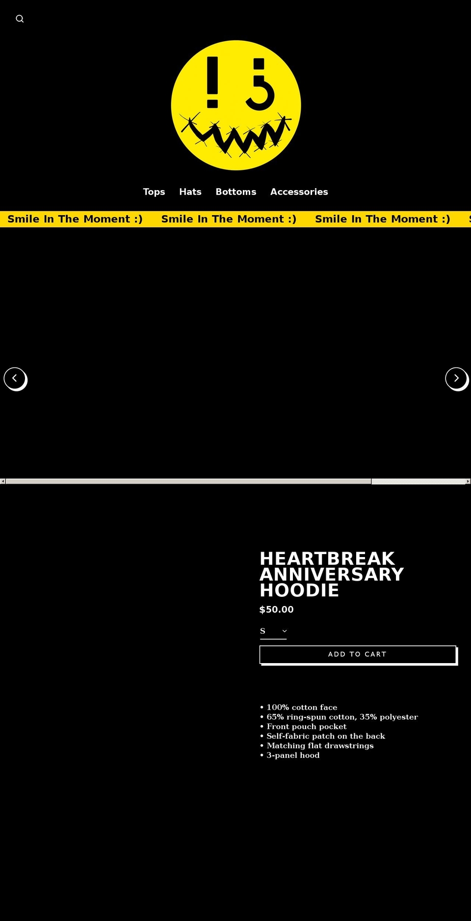 neverendingsmilesco.com shopify website screenshot