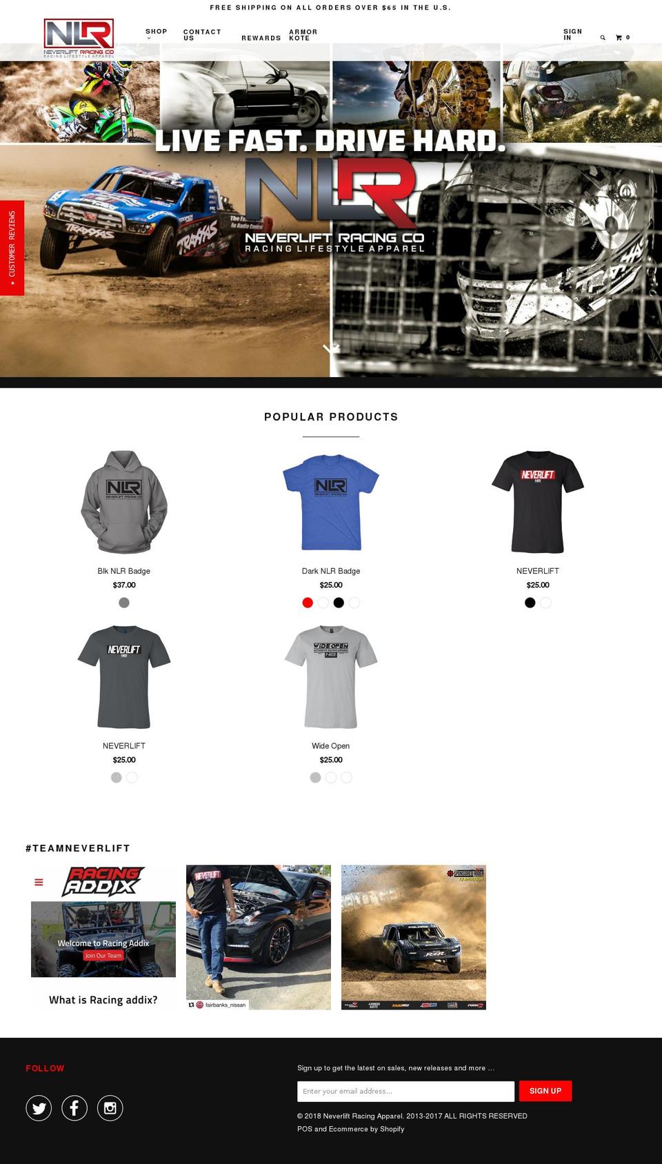 Copy of parallaxtheme-October-23-2016 Shopify theme site example neverliftracing.com