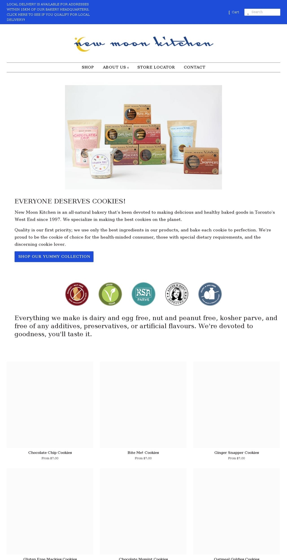 new-moon-kitchen.myshopify.com shopify website screenshot