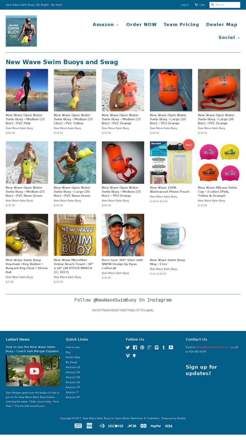 new-wave-swim-gear.myshopify.com shopify website screenshot