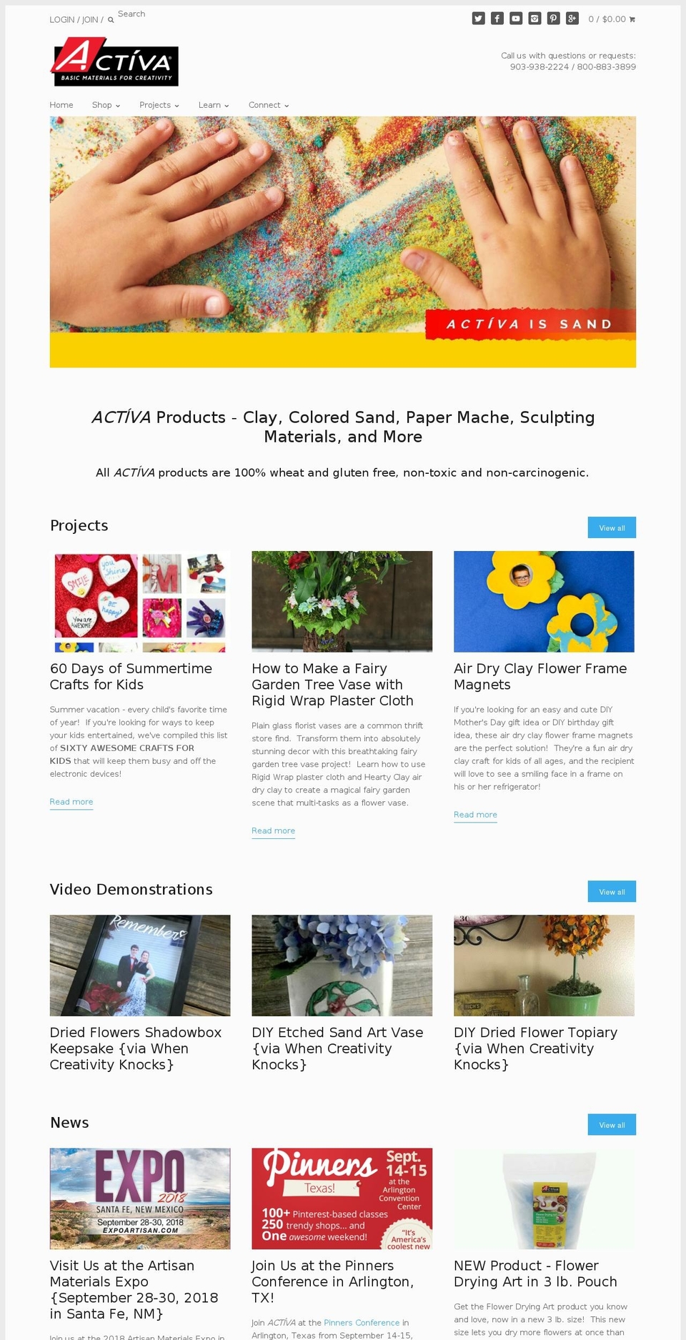 newactiva.com — Shopify storefront screenshot