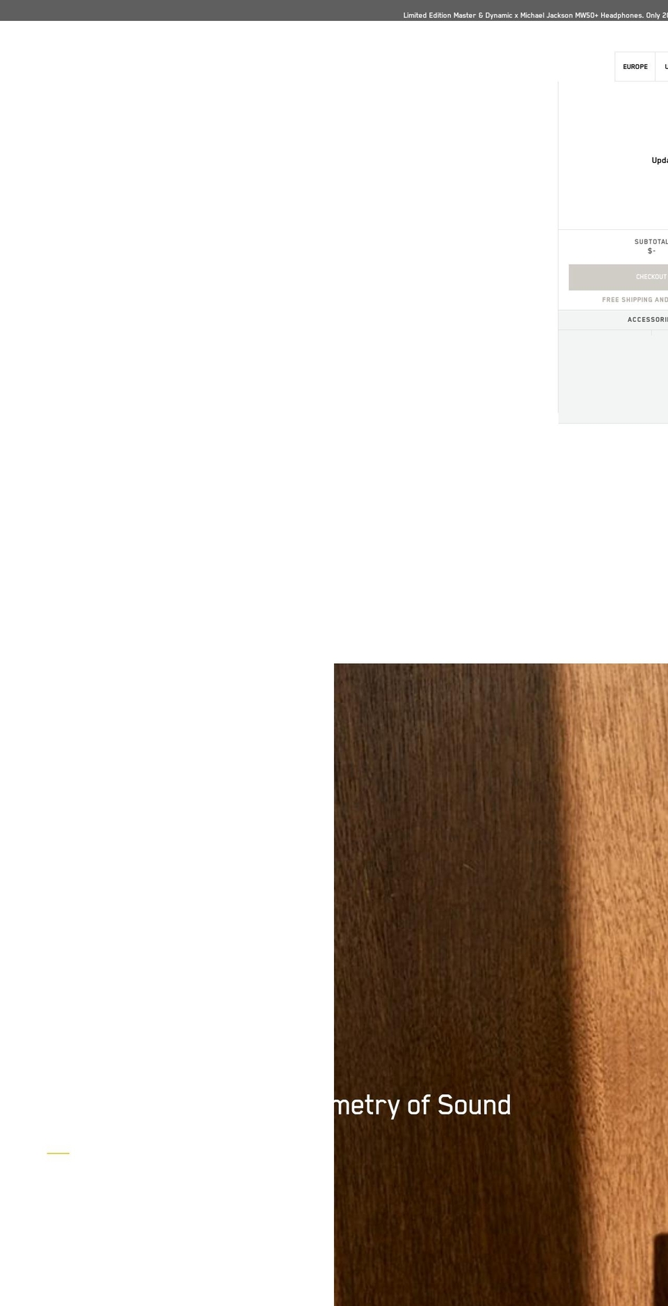 newaudionyc.com — Shopify storefront screenshot