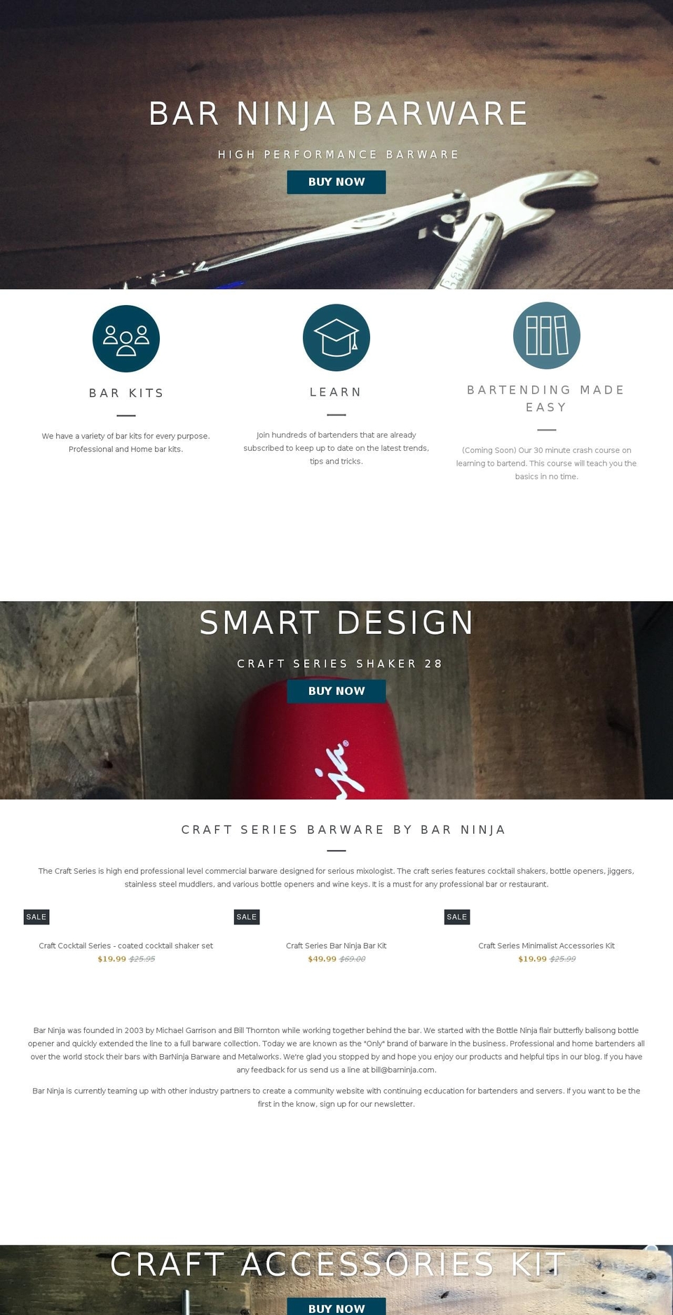 newbarproducts.com shopify website screenshot