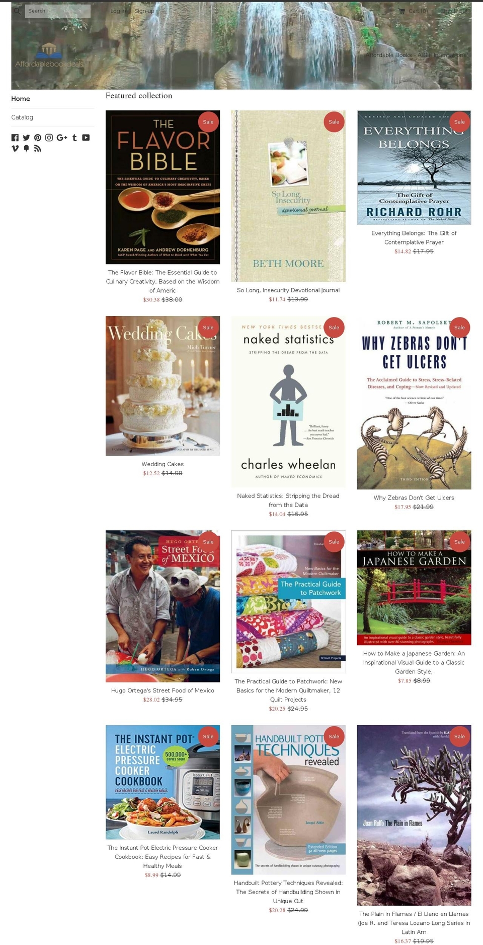 newbookslist.com — Shopify storefront screenshot
