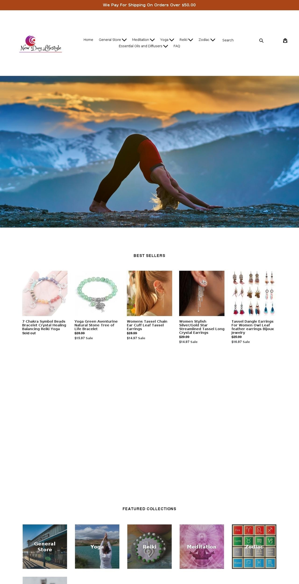 newdaylifestyle.com — Shopify storefront screenshot