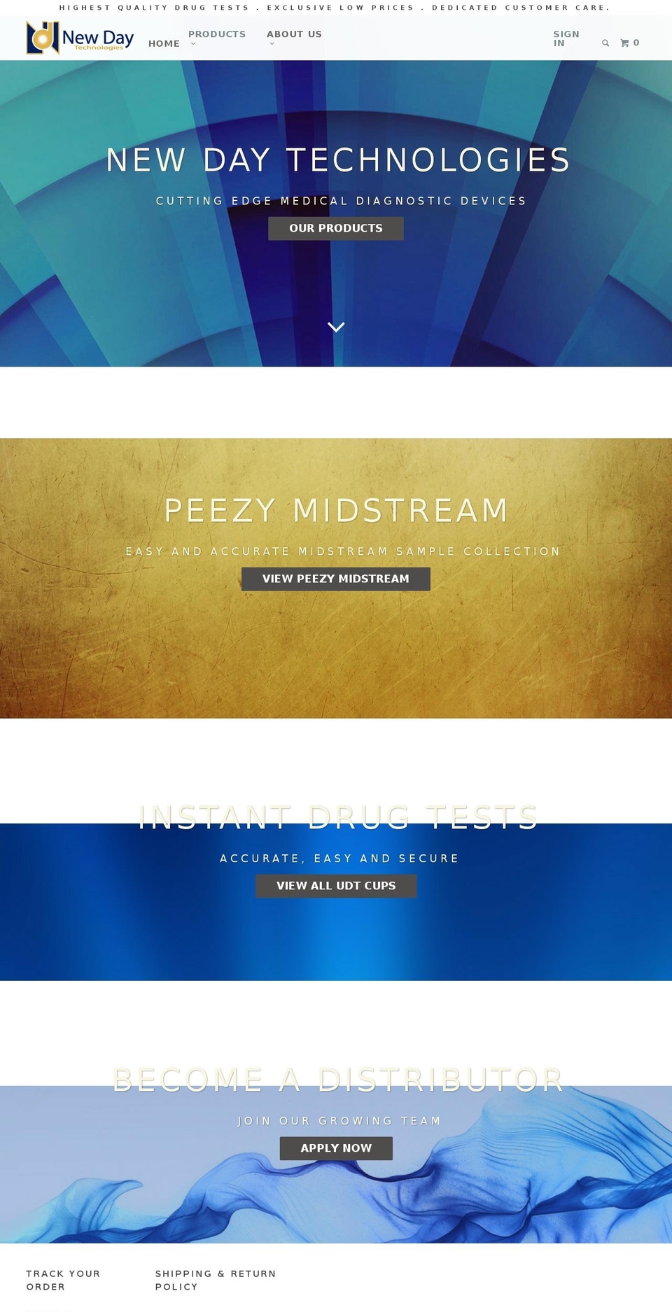 Copy of Parallax - BOLD Dev 11\/03\/16 Shopify theme site example newdaytechnologysolutions.com