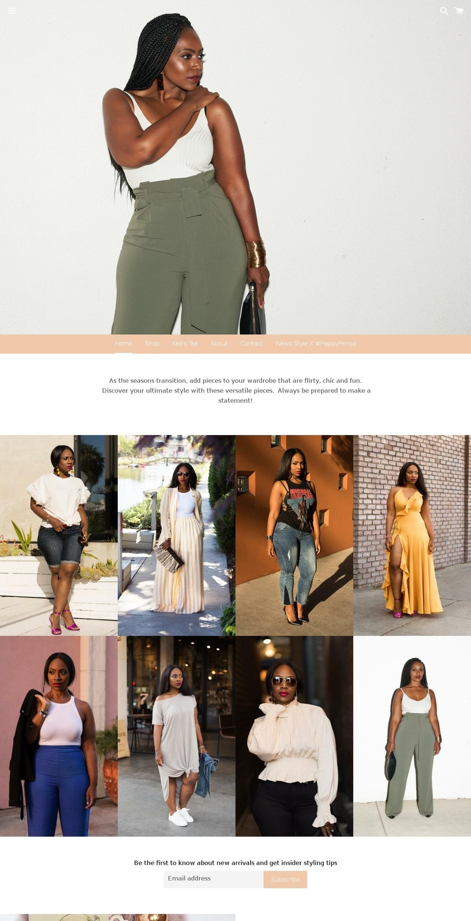 newdstyle.com shopify website screenshot