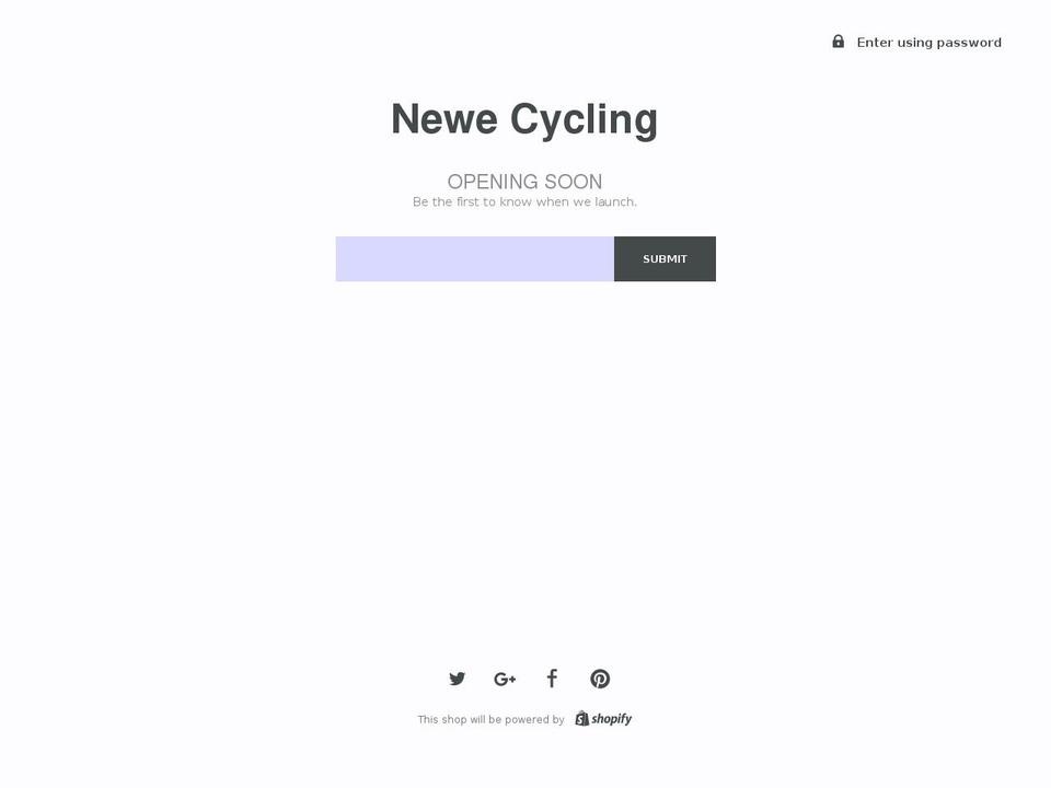 newecycling.com — Shopify storefront screenshot