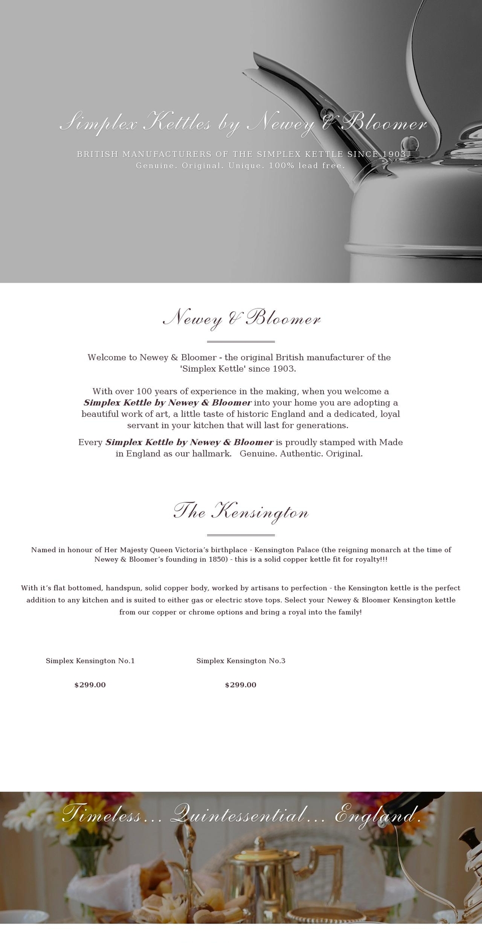 neweybloomer.com shopify website screenshot