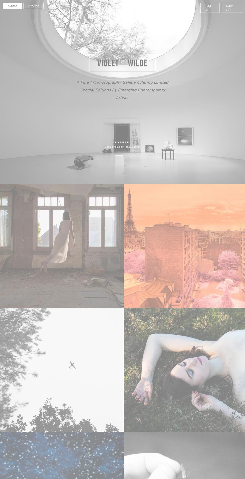 newfineartphotography.com shopify website screenshot