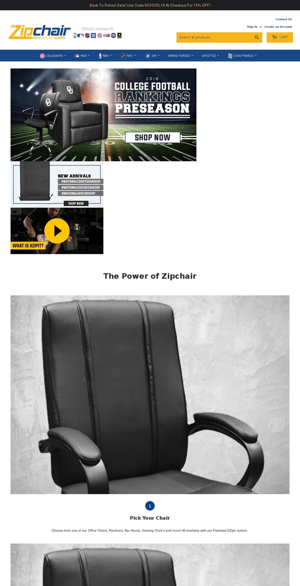 newfurniturenlogos.com — Shopify storefront screenshot