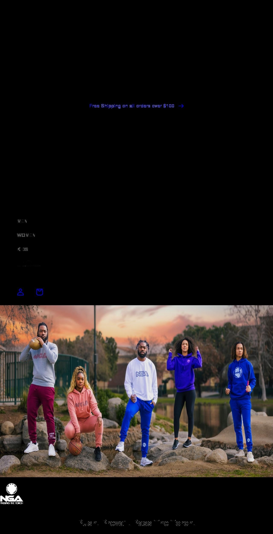 newgenerationathlete.com shopify website screenshot