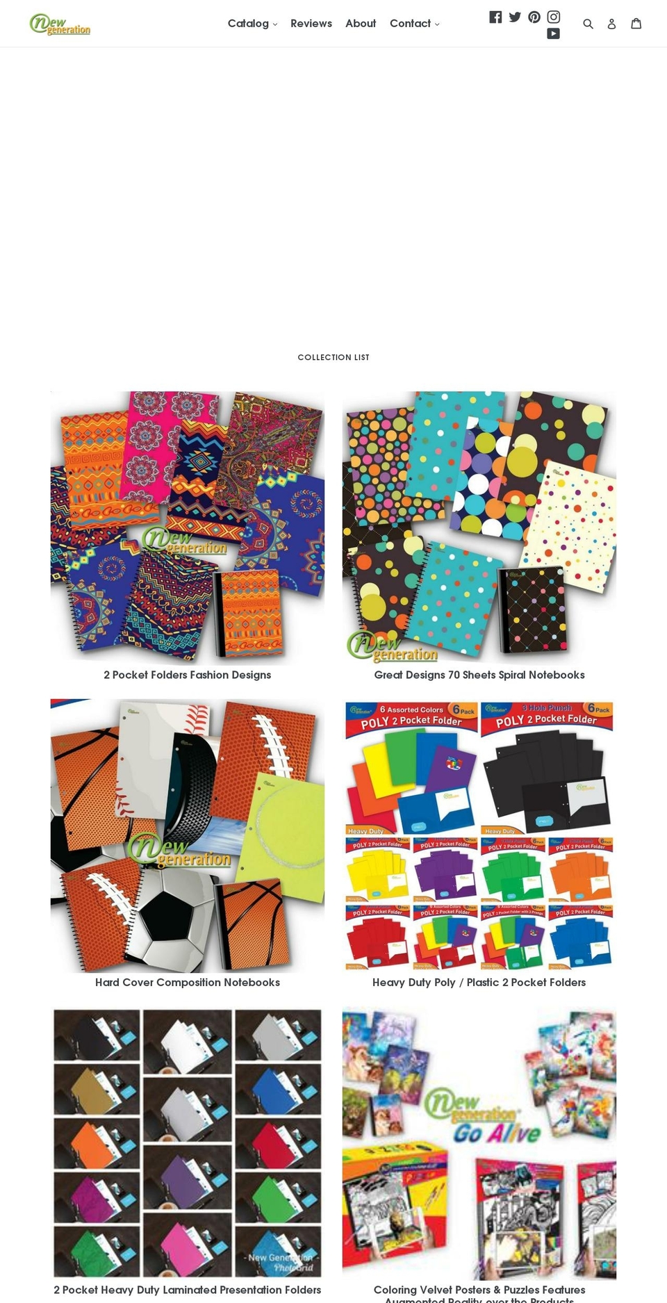 newgenerationbrands.com shopify website screenshot