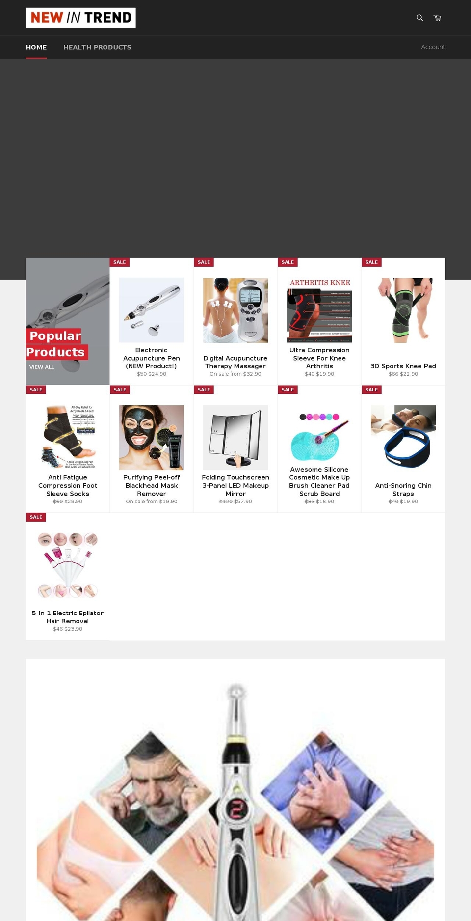 newintrend.com — Shopify storefront screenshot