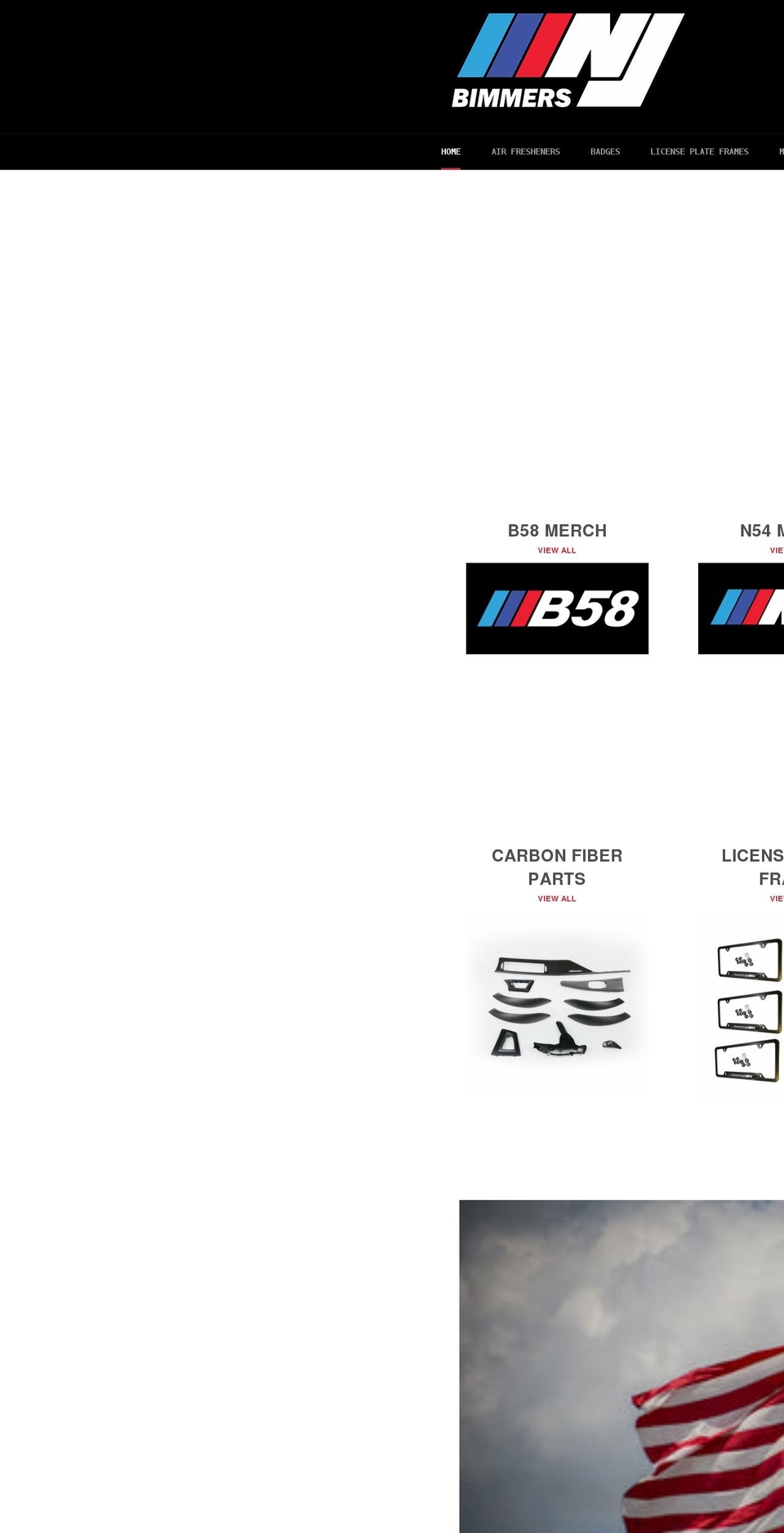 newjerseybimmers.com shopify website screenshot