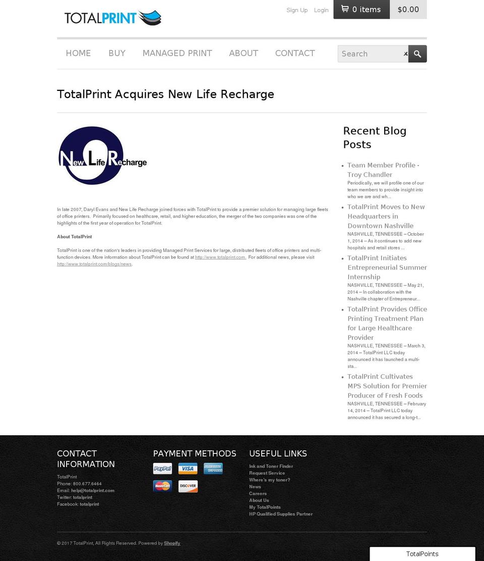 TotalPrint-V2 Shopify theme site example newliferecharge.com