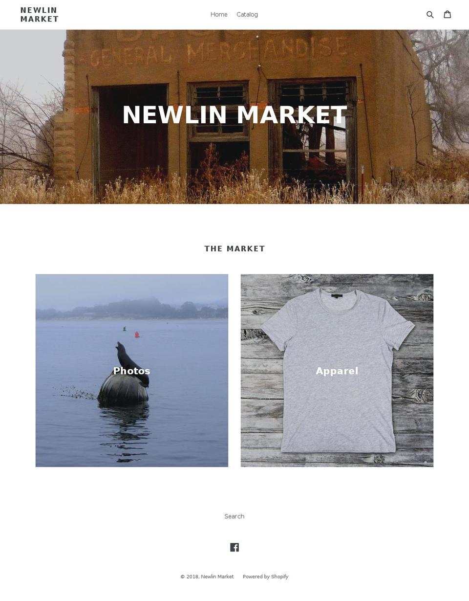 newlinmarket.com — Shopify storefront screenshot