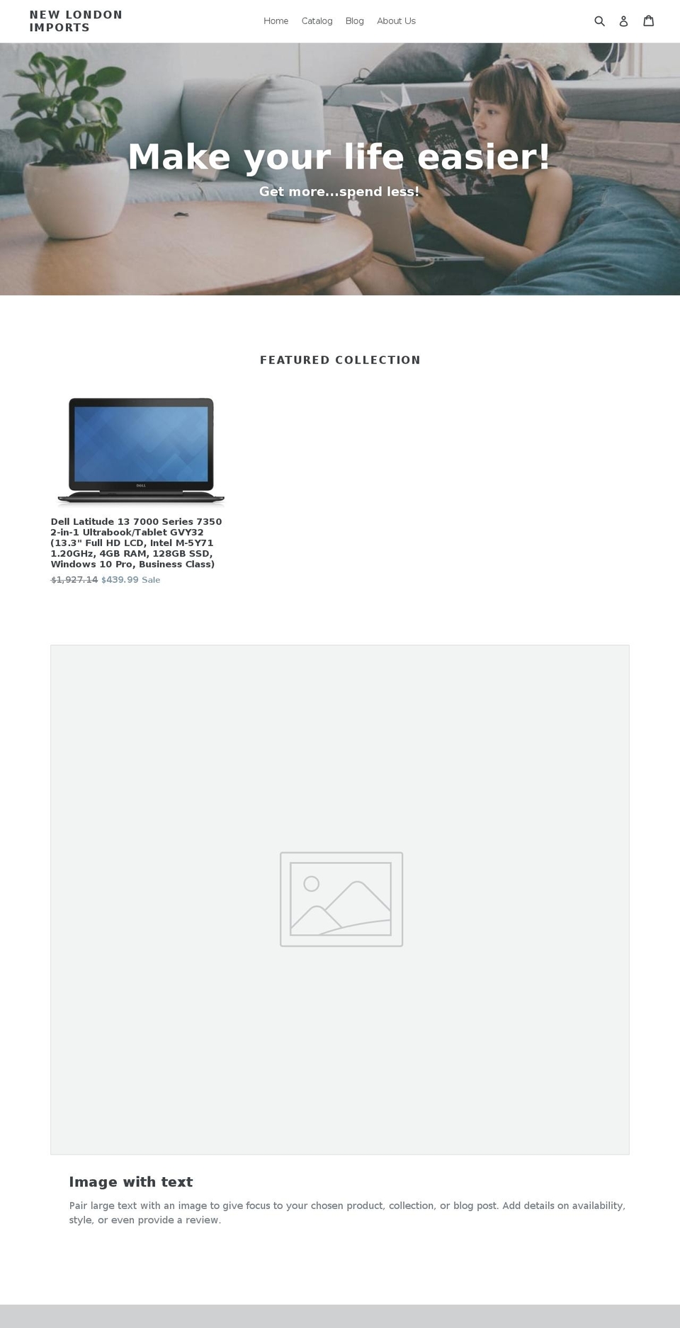 newlondonbooks.com shopify website screenshot