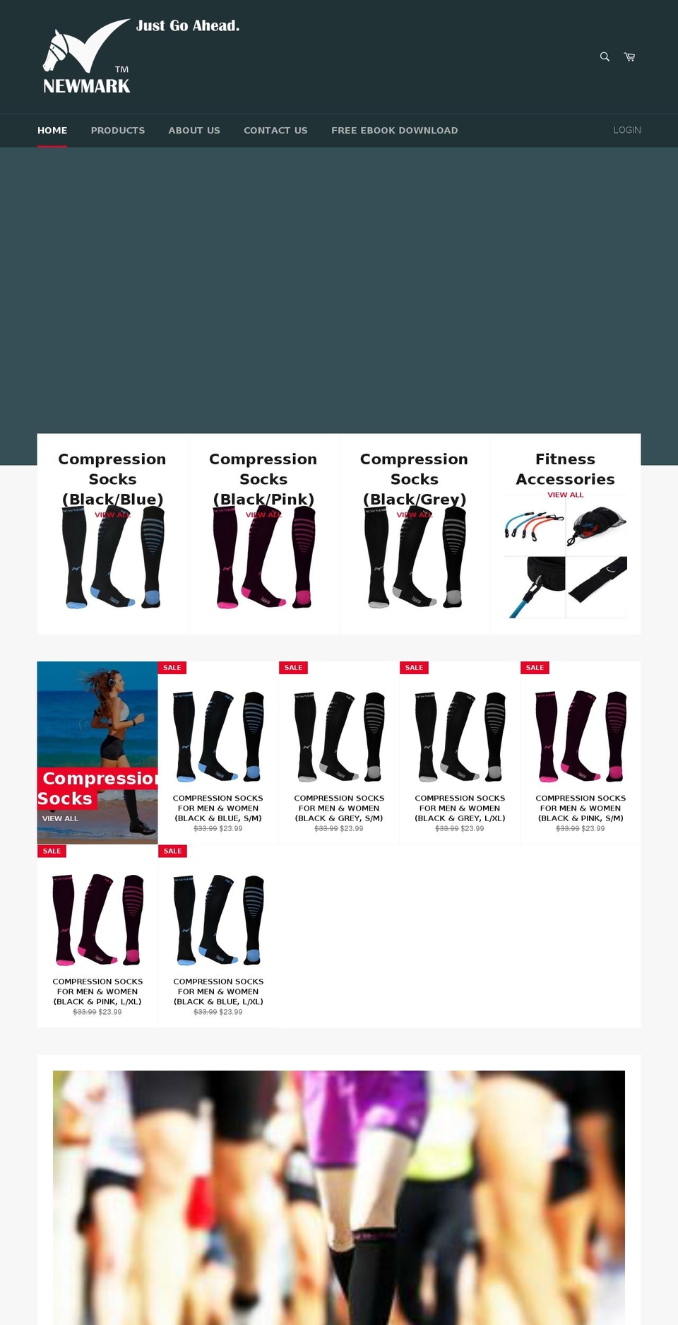 newmarksports.com shopify website screenshot