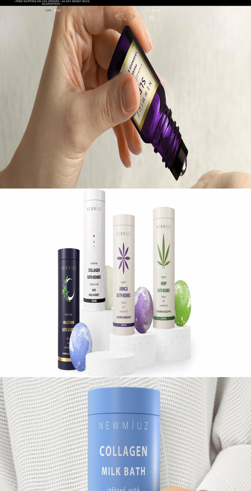newmiuz.com shopify website screenshot