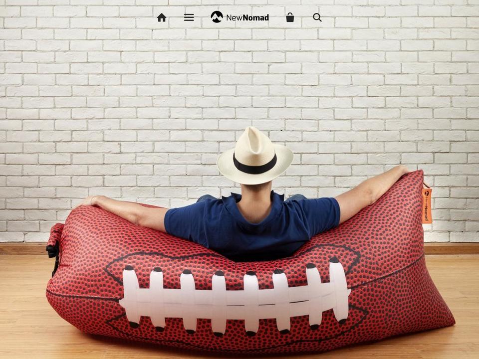newnomad.com shopify website screenshot