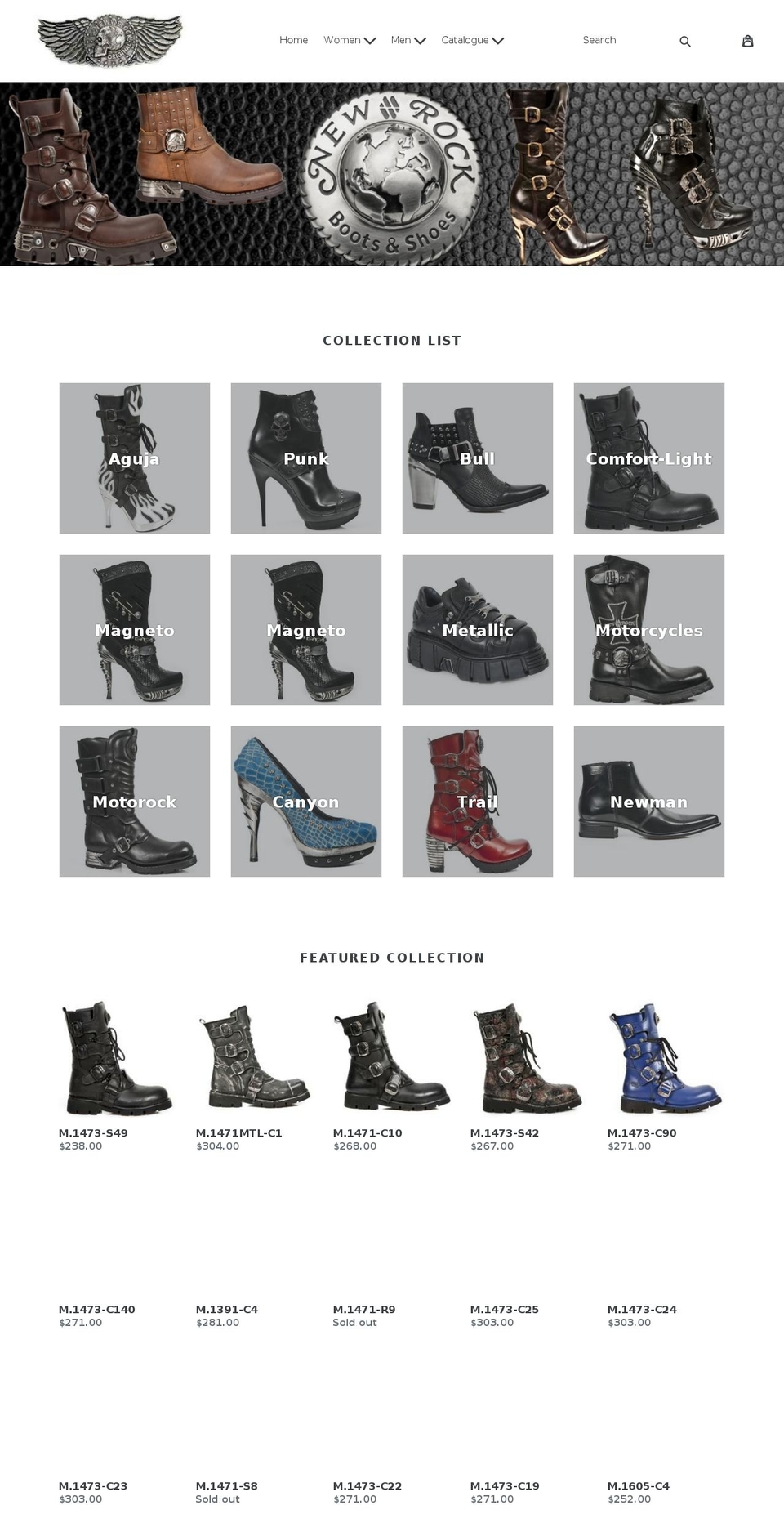 newrock.net.au shopify website screenshot