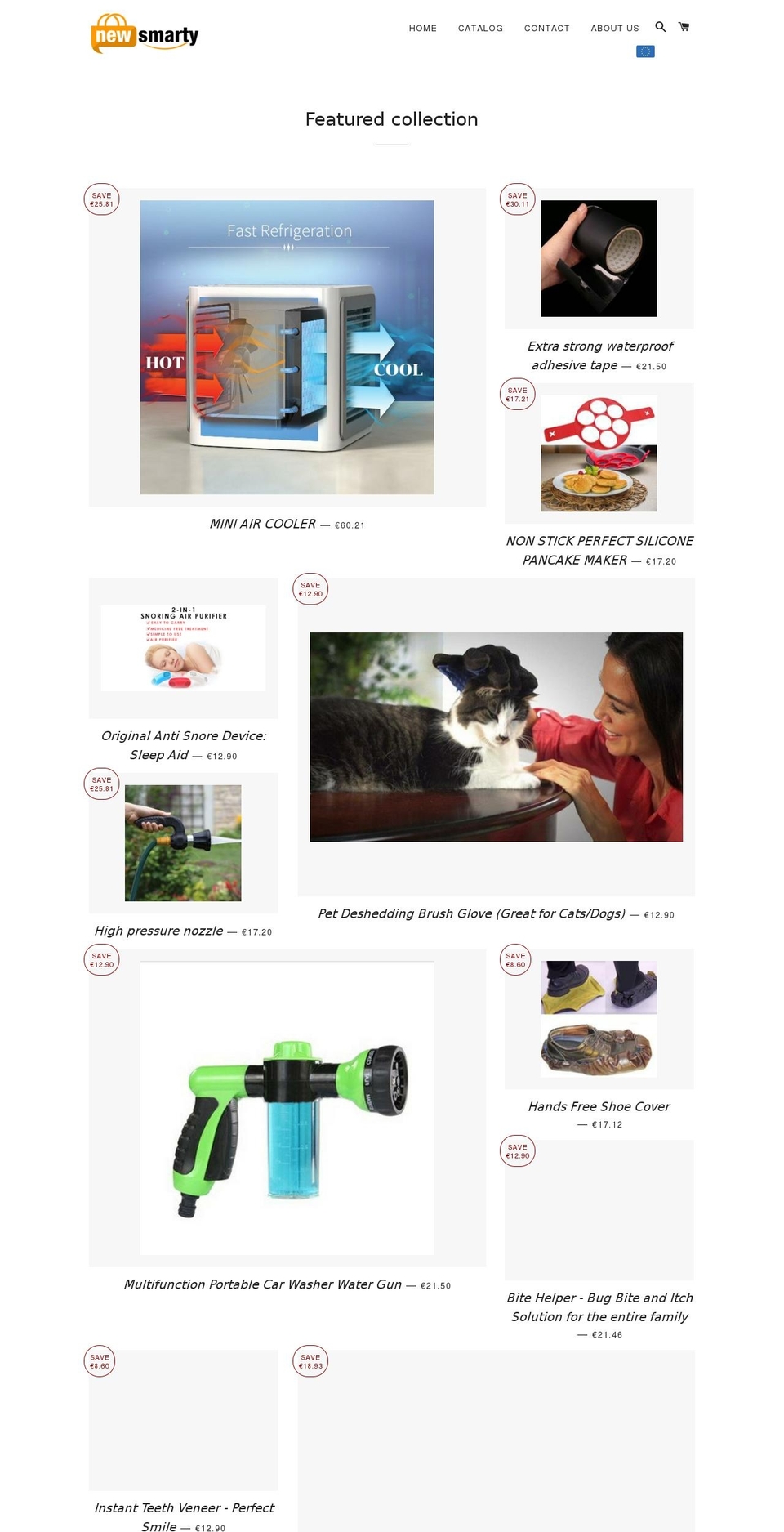 newsmarty.com — Shopify storefront screenshot